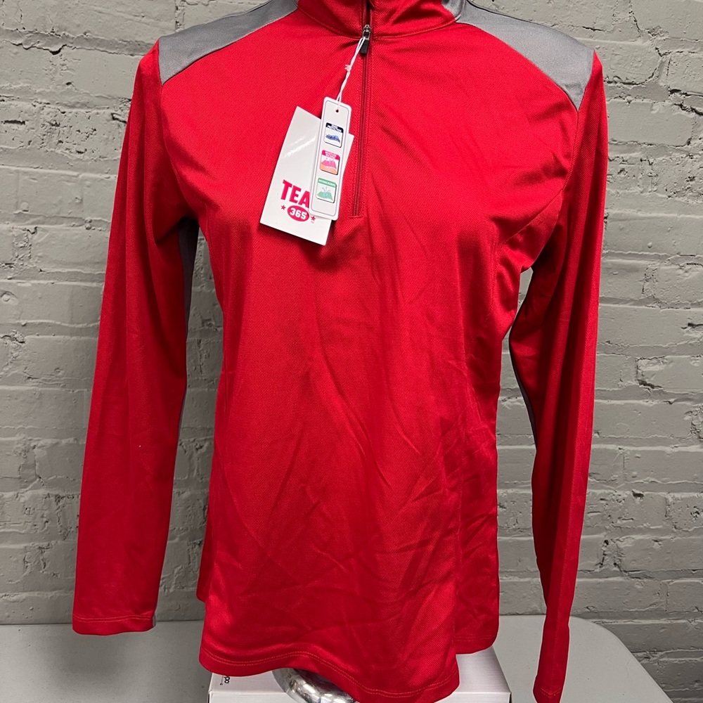 Women’s Colorblock Quarter-Zip Pullover
